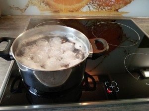 Eier kochen